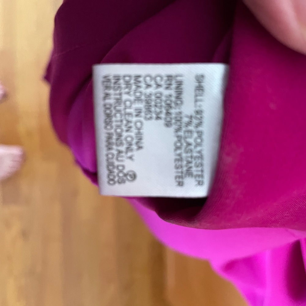 Fuchsia dress